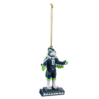 Ornament: Seattle Seahawks Mascot Statue