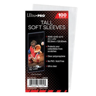 ultra pro premium card sleeves Sleeves: Tall