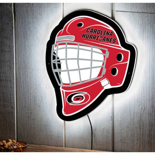 LED Wall Decor: Carolina Hurricanes - Hockey Helmet