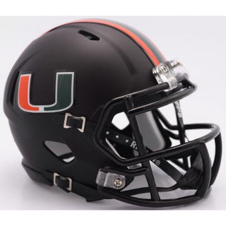 Mini Helmet: University of Miami - Speed