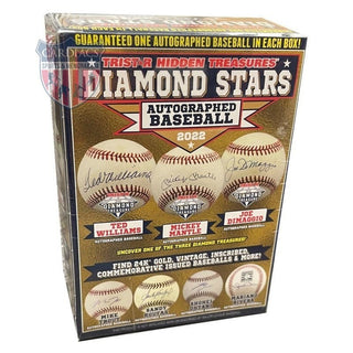 2022 Tri-Star Hidden Treasure Autographed Diamond Star Baseball