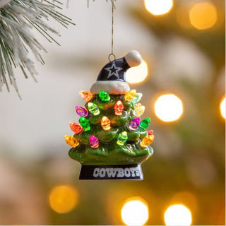 Ornament: Dallas Cowboys Santa Hat