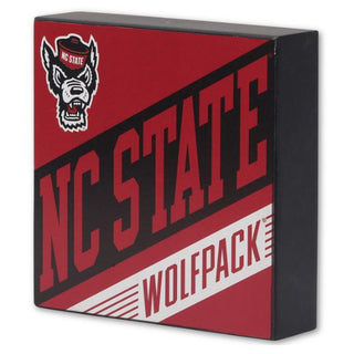 Sign: North Carolina State - Wood Wall Decor