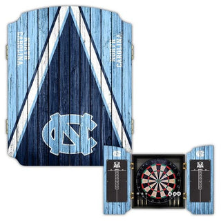 Dartboard Cabinet: North Carolina Tar Heels