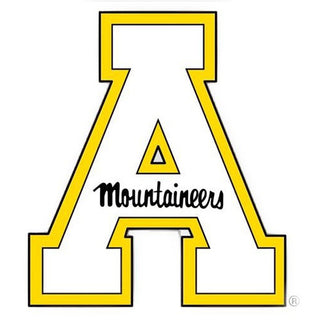 Static Cling: Appalachian State "A" Shape Cut