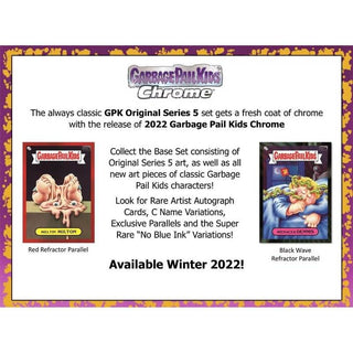 2022 Topps Garbage Pail Kids Chrome Hobby Pack