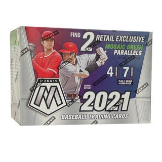 2021 Panini Mosaic Baseball Retail Blaster Box