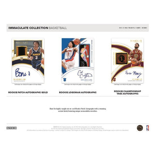 2021-22 Panini Immaculate Basketball Hobby Box