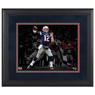 Framed Art: New England Patriots - Brady, Tom - Spotlight