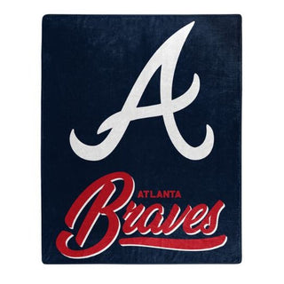 Blanket: Atlanta Braves - 50x60 Raschel Signature Design
