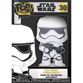 POP! Pin - First Order Storm Trooper - Star Wars - Glow in the Dark