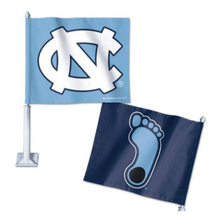 Car Flag: UNC Tarheels - 2 sided flag