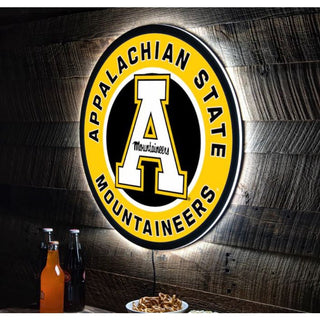 LED Wall Decor: Appalachian State - Round