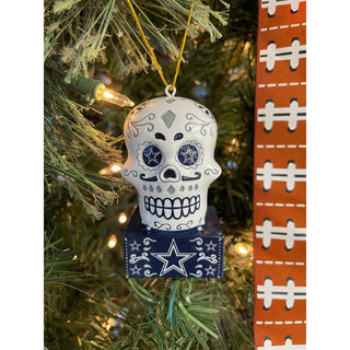 Ornament: Dallas Cowboys - Sugar Skull