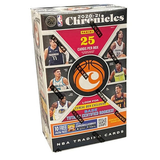 2020-21 Panini Chronicles Basketball Hobby Cereal Box