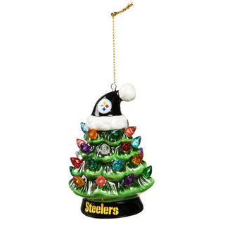Ornament: Pittsburgh Steelers Santa Hat