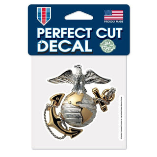 Decal: Marine Corps 4"x4"