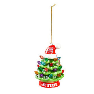Ornament: NC State Santa Hat