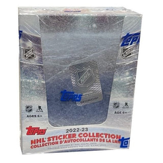 2022-23 Topps NHL Sticker Collection Hockey Box