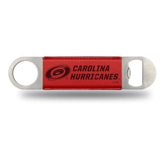 Open any bottle with ease and show off your Hurricanes pride with this engraved bar blade! It's the perfect accessory for keeping your drink cold and your fandom hot! Go 'Canes!