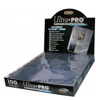 Pages: Ultra Pro 9 pockets Platinum Series Box