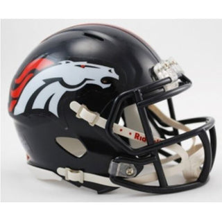 Mini Helmet: Denver Broncos - Speed Style