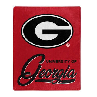 Blanket: Georgia Bulldogs 50x60 Raschel Signature Design