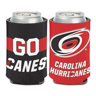 Koozie: Carolina Hurricanes - 2 Sided - Go Canes