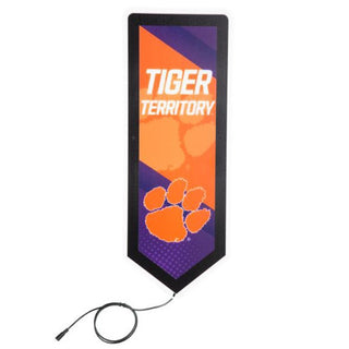 LED Wall Decor: Clemson Tigers - Pennant