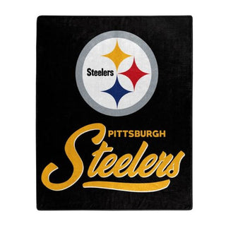 Blanket: Pittsburgh Steelers - 50x60 Raschel Signature Design