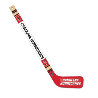 Take a slap shot for your favorite team, Carolina Hurricanes, with our hockey stick. Brightly decorated with your team's colors and logo, this is a colorful piece to hang up in a hockey fan's room. The wood hockey stick measures 21" and is not intended for children. Officially licensed. Made in USA
