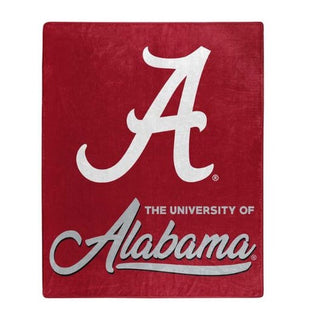 Blanket: Alabama Crimson Tide - 50x60 Raschel Signature Design