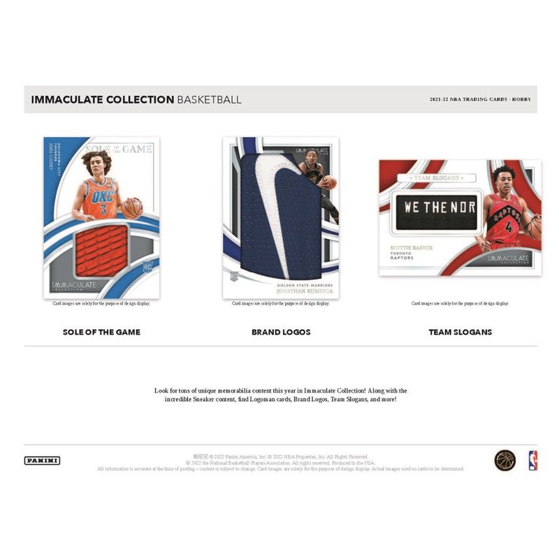 2021-22 Panini Immaculate Basketball Hobby Box