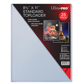 Top Loader: Ultra Pro - 8.5" x 11" - Pack