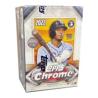 2022 Topps Chrome Retail Blaster Great way to start collecting cards baseball especially!