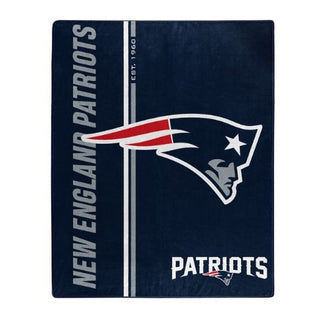 Blanket: New England Patriots - 50x60 Raschel Restructure Design