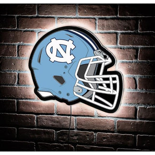 LED Wall Decor: UNC Chapel - Football Helmet