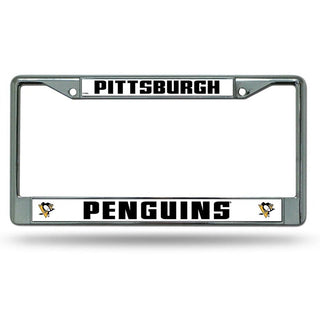 License Plate Frame: Pittsburgh Penguins