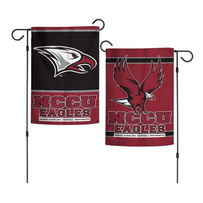 Garden Flag: North Carolina Central Eagles - 2 Sided 12.5"x18"