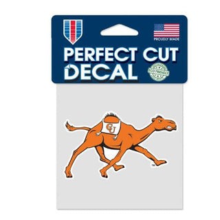Decal: Campbell Fighting Camels Logo - 4"x4"