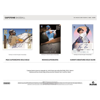 2022 Panini Capstone Baseball Hobby Box