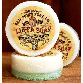 Luffa Soap: Peppermint Eucalyptus