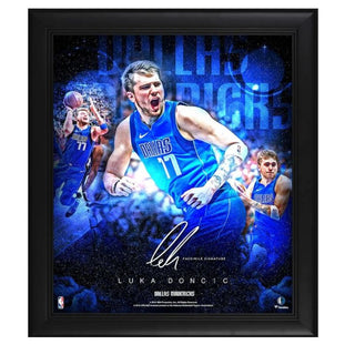 Framed Art: Luka Doncic - Dallas Mavericks - Stars of the Game