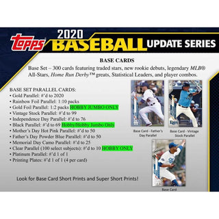 Topps Baseball Update Series Hobby Jumbo Box
