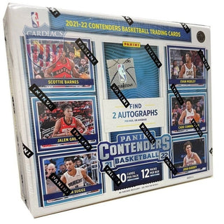 2021 - 2022  Panini Contenders Basketball Hobby Box, Featuring NBA rookies Scottie Barnes, Jalen Green, Jalen Suggs, Evan Mobley, Cade Cunningham, Josh Giddey