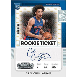 Panini Contenders Basketball Hobby Box