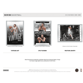 Panini Noir Basketball Hobby Box