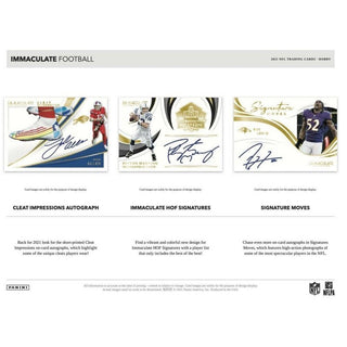 Immaculate NFL Box