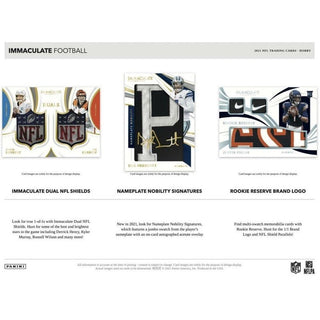 Immaculate NFL Box