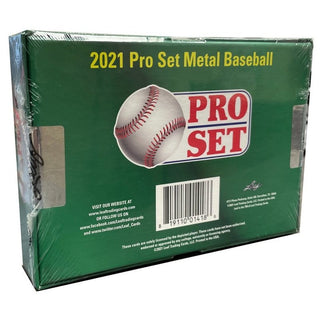 Leaf Pro Set Metal Baseball
